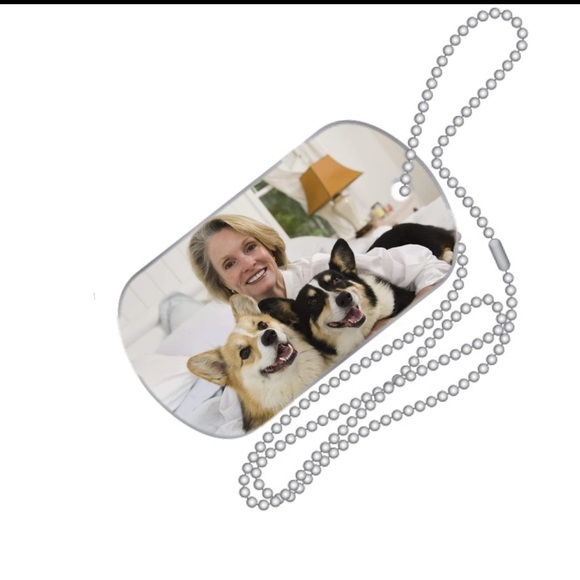 Army dog tag with any pic u want on it n background too - Picture 4 of 6